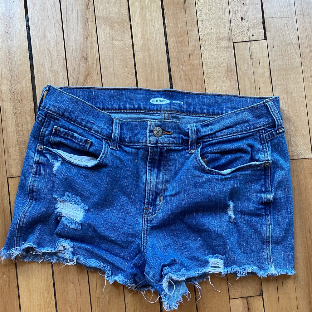 Old navy denim shorts!